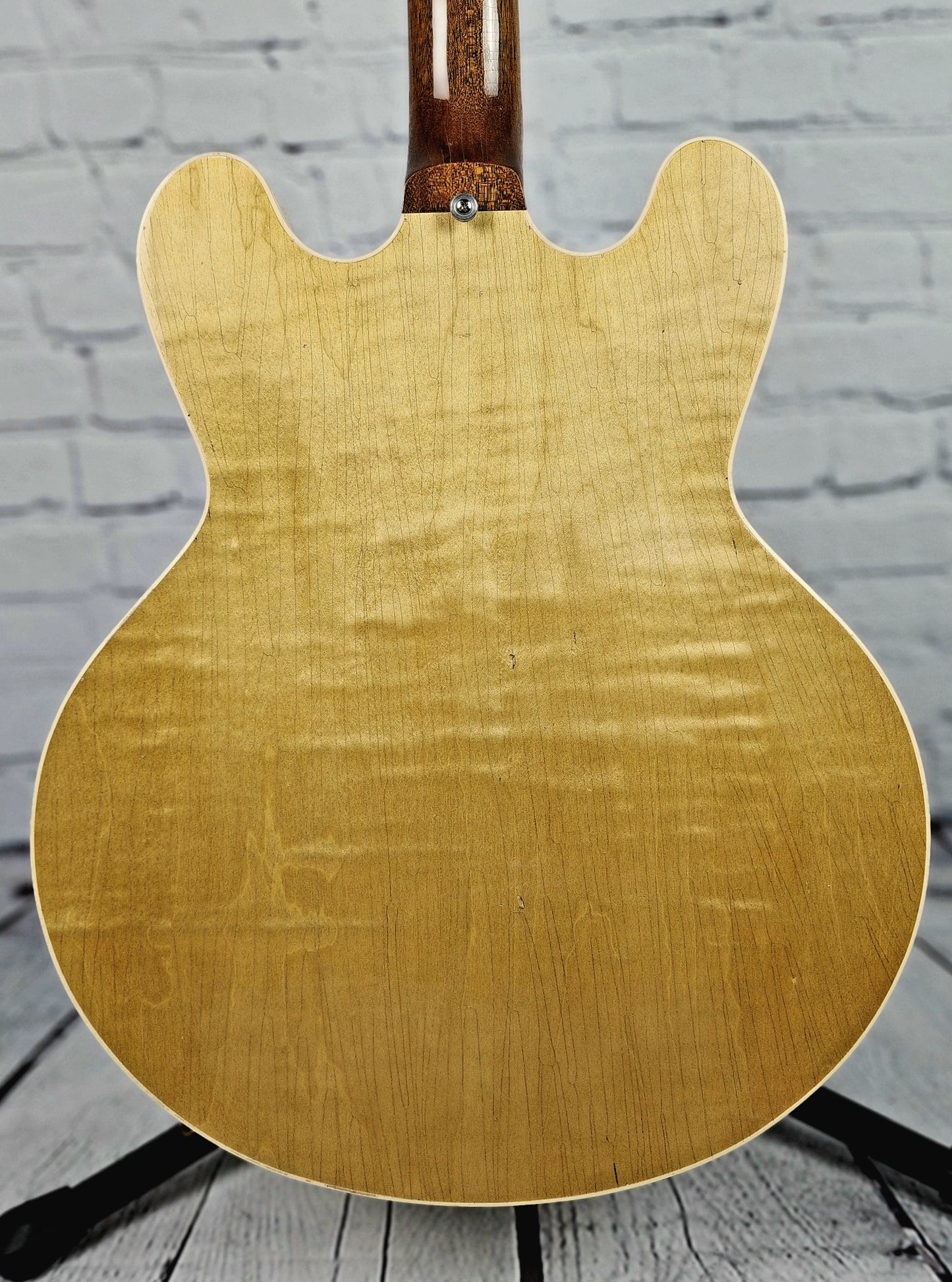 Heritage Guitars H-535 NAT Artisan Aged Natural Semi-Hollow Electric Guitar