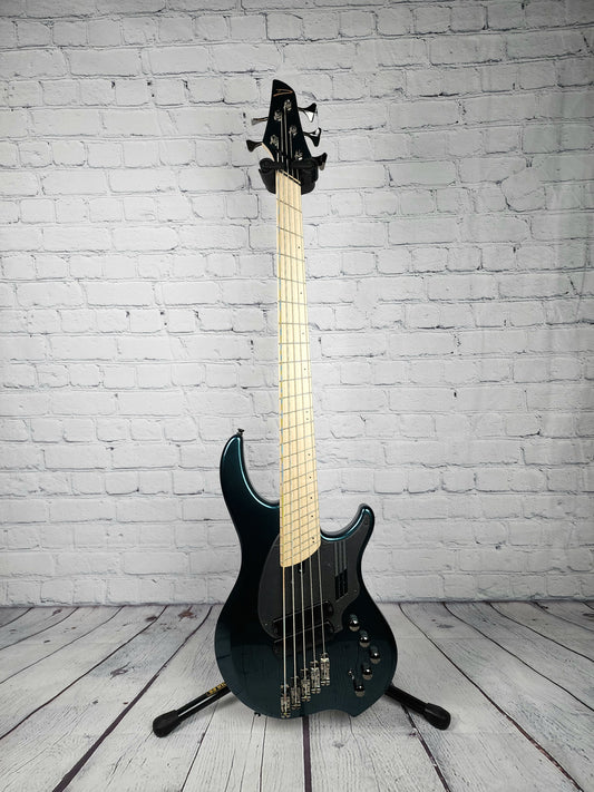 Dingwall NG2 5 String Nolly Bass Guitar Deep Forest Green Maple