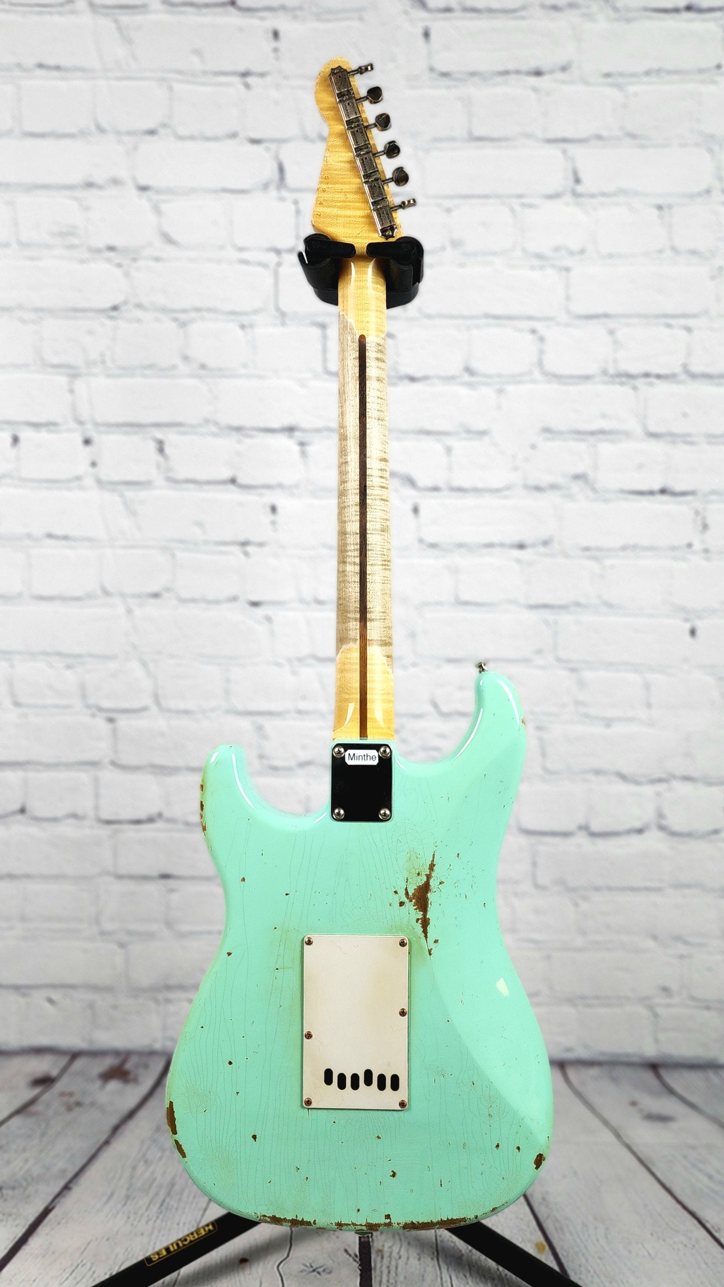 LSL Instruments Saticoy Custom Electric Guitar Heavy Aged Seafoam Green Nitro