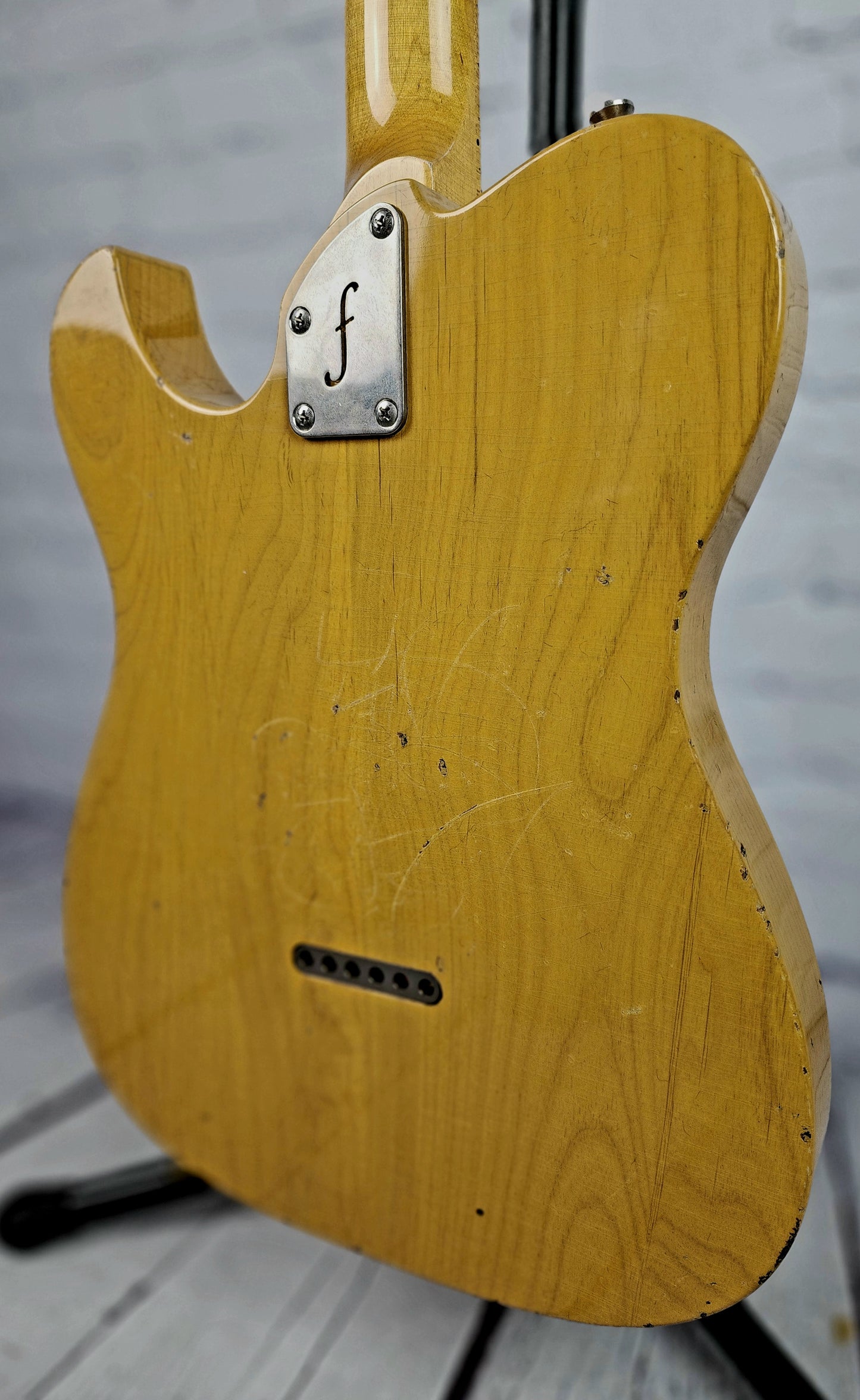 Fano Guitars TC6 Oltre 6 String Electric Guitar Lollar P90 Staple Butterscotch Blonde