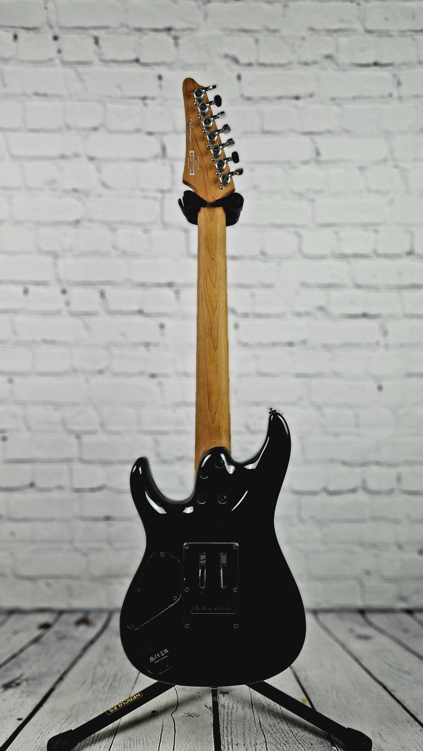 Ibanez Premium AZ427P1PB CK 7 String Electric Guitar Charcoal Black Burst