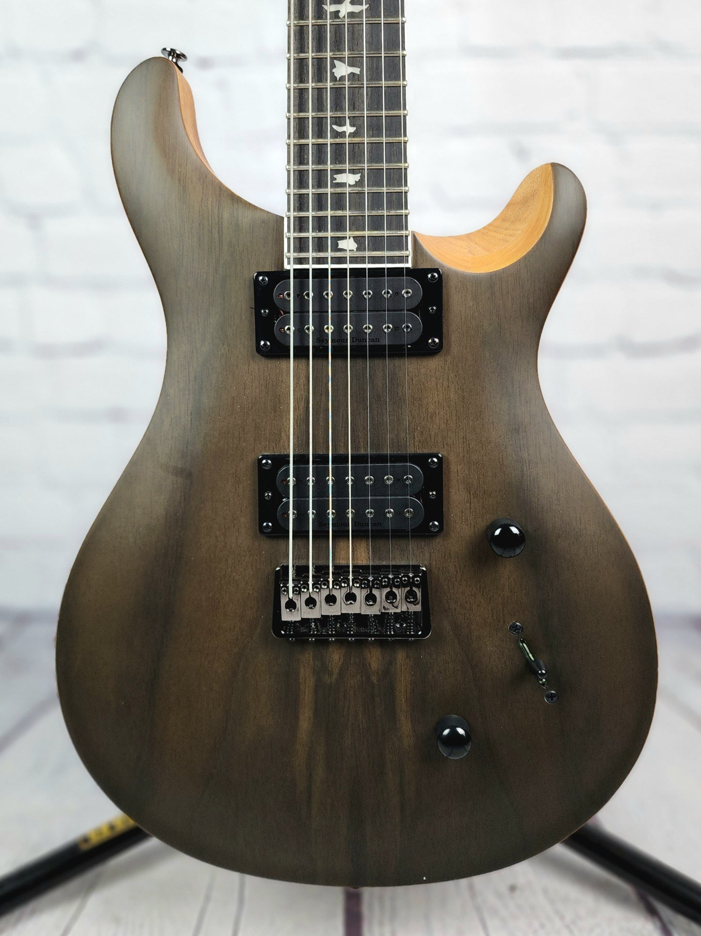 Paul Reed Smith PRS SE Mark Holcomb SVN 7 String Electric Guitar Walnut