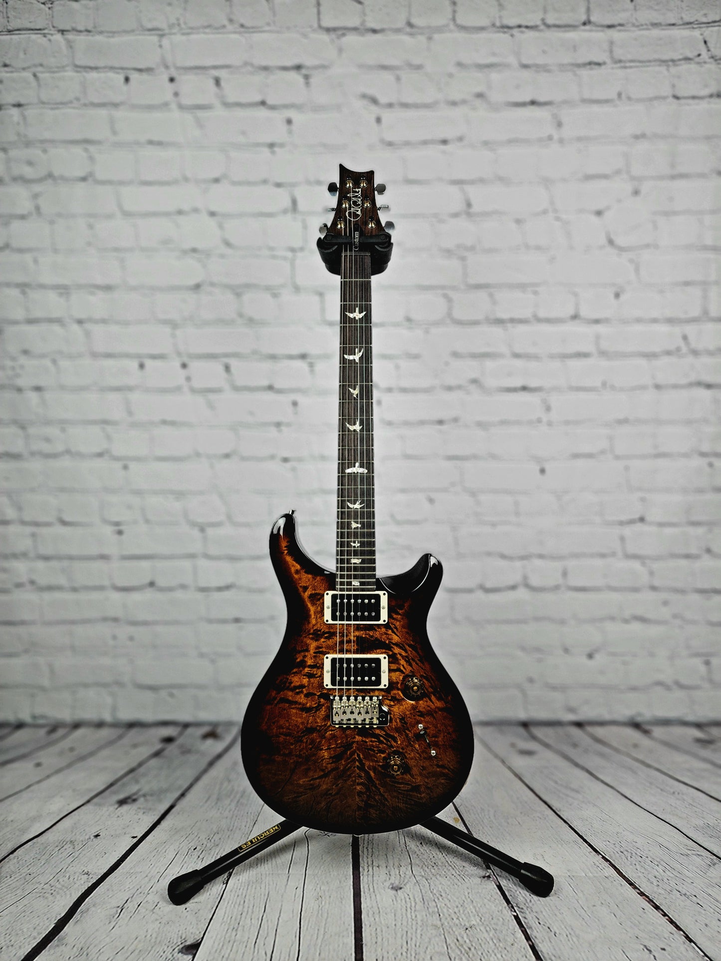 Paul Reed Smith PRS Custom 24 Core Electric Guitar Black Gold Wrap