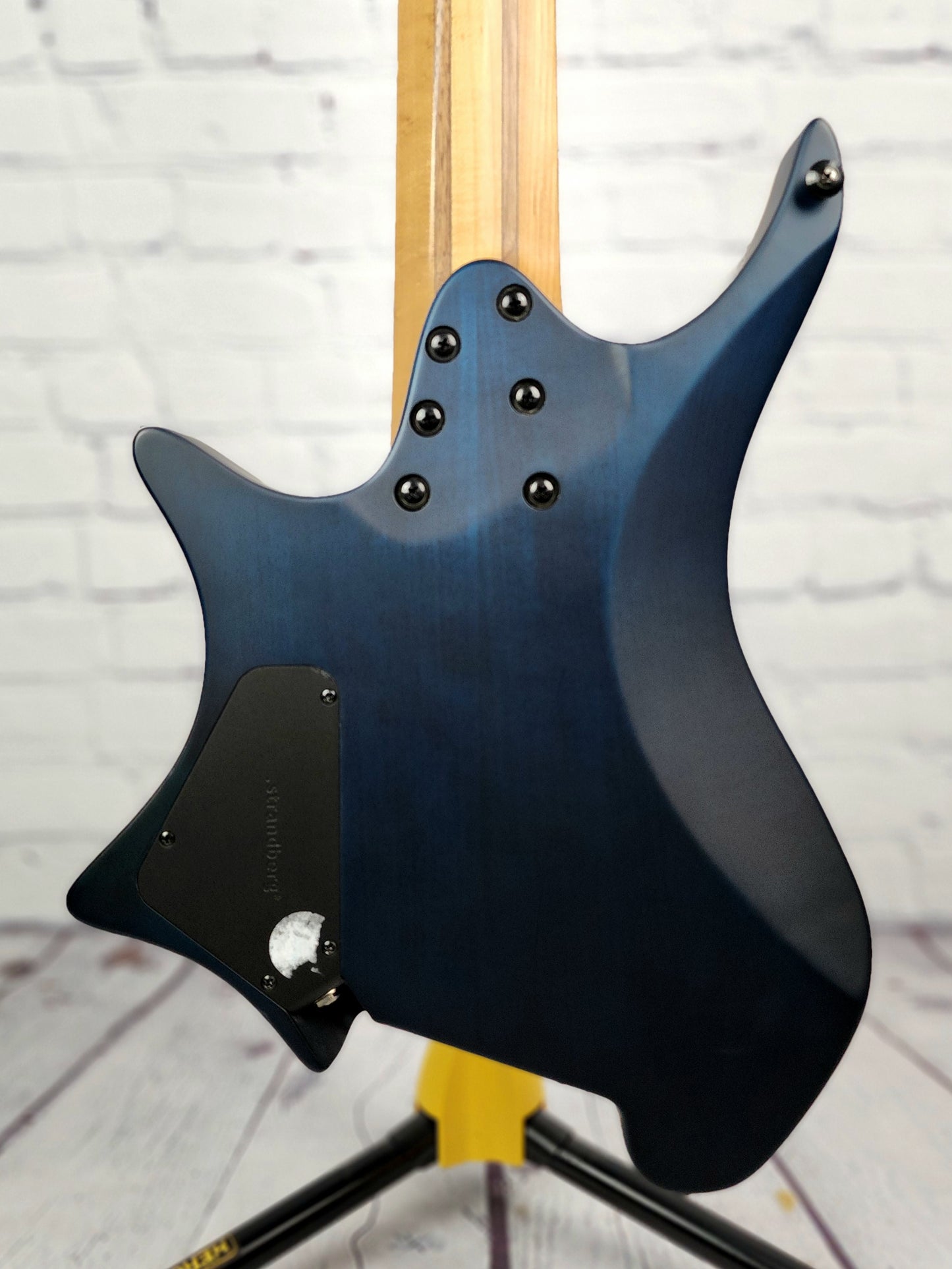 USED Strandberg Boden Standard 8 String Flame Maple Trans Blue