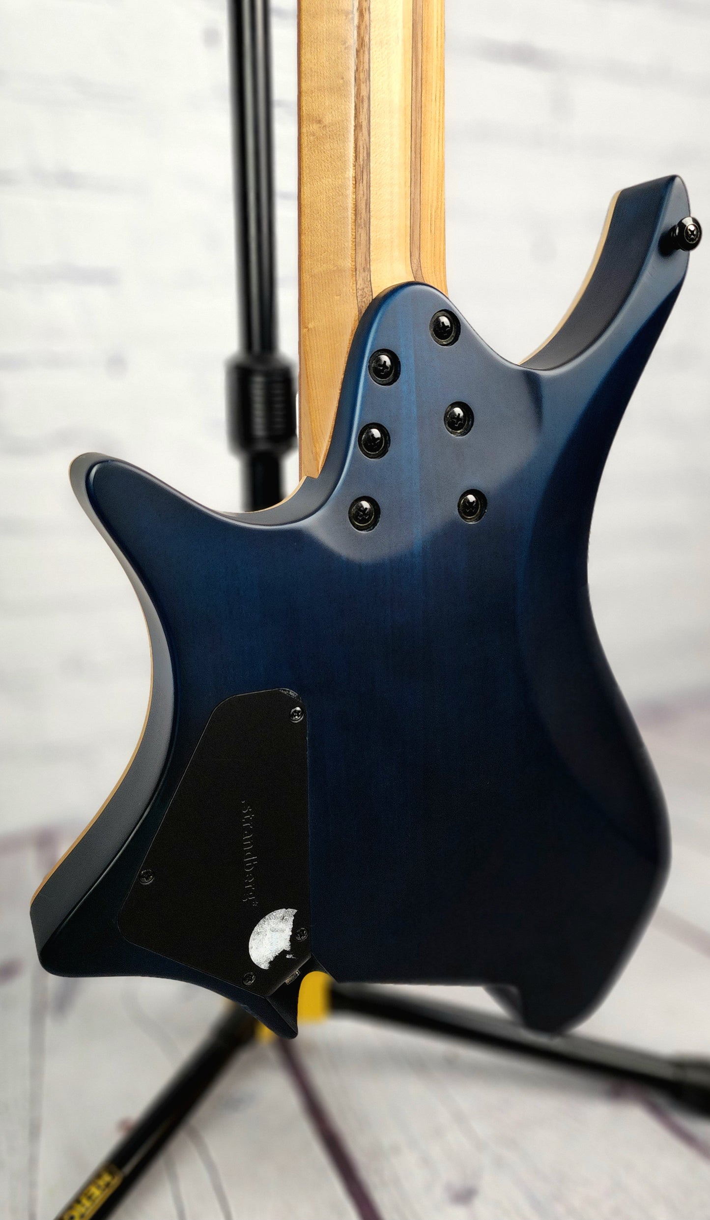 USED Strandberg Boden Standard 8 String Flame Maple Trans Blue