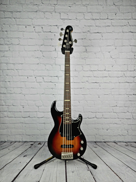 Yamaha BBP35 VS Professional 5 String Bass Guitar Vintage Sunburst Japan