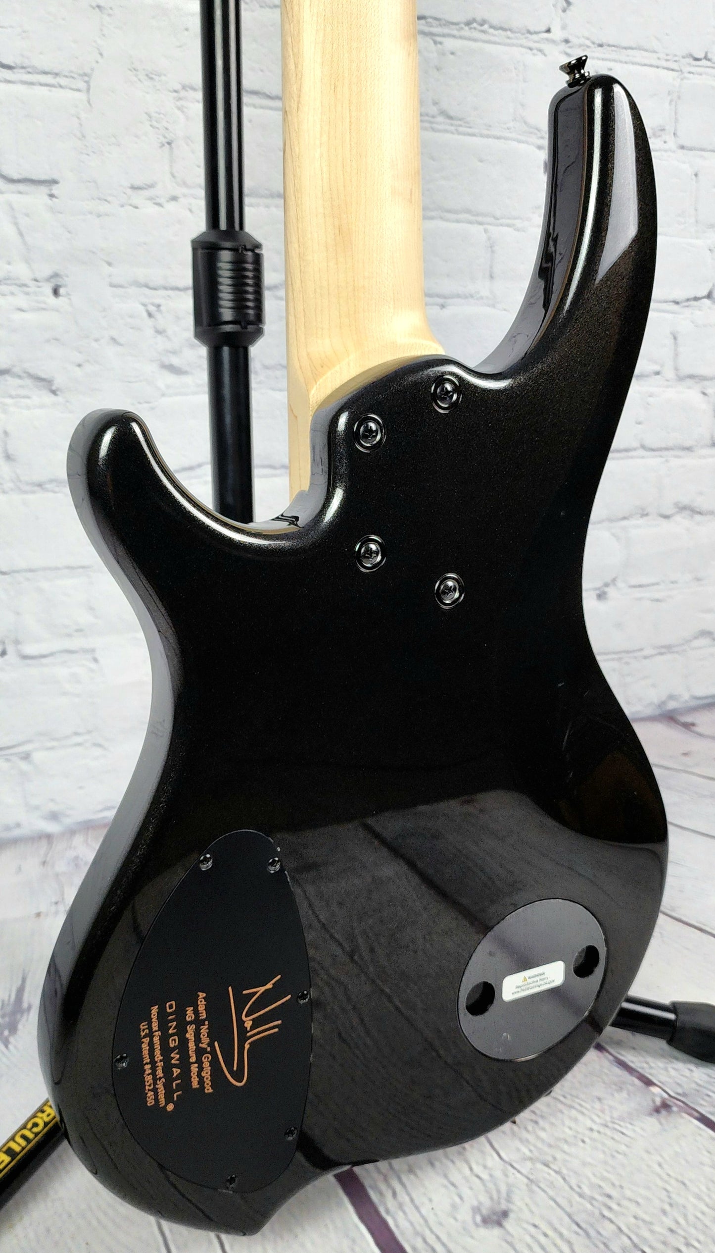 Dingwall NG3 Nolly 5 String Nolly Bass Guitar Gloss Black