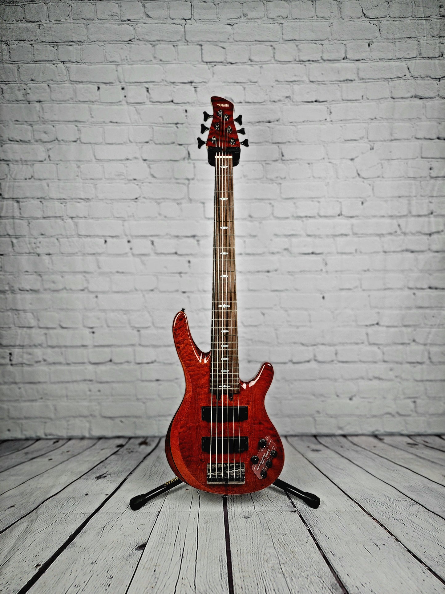 Yamaha TRB1006J CB 6 String Bass Guitar Caramel Brown
