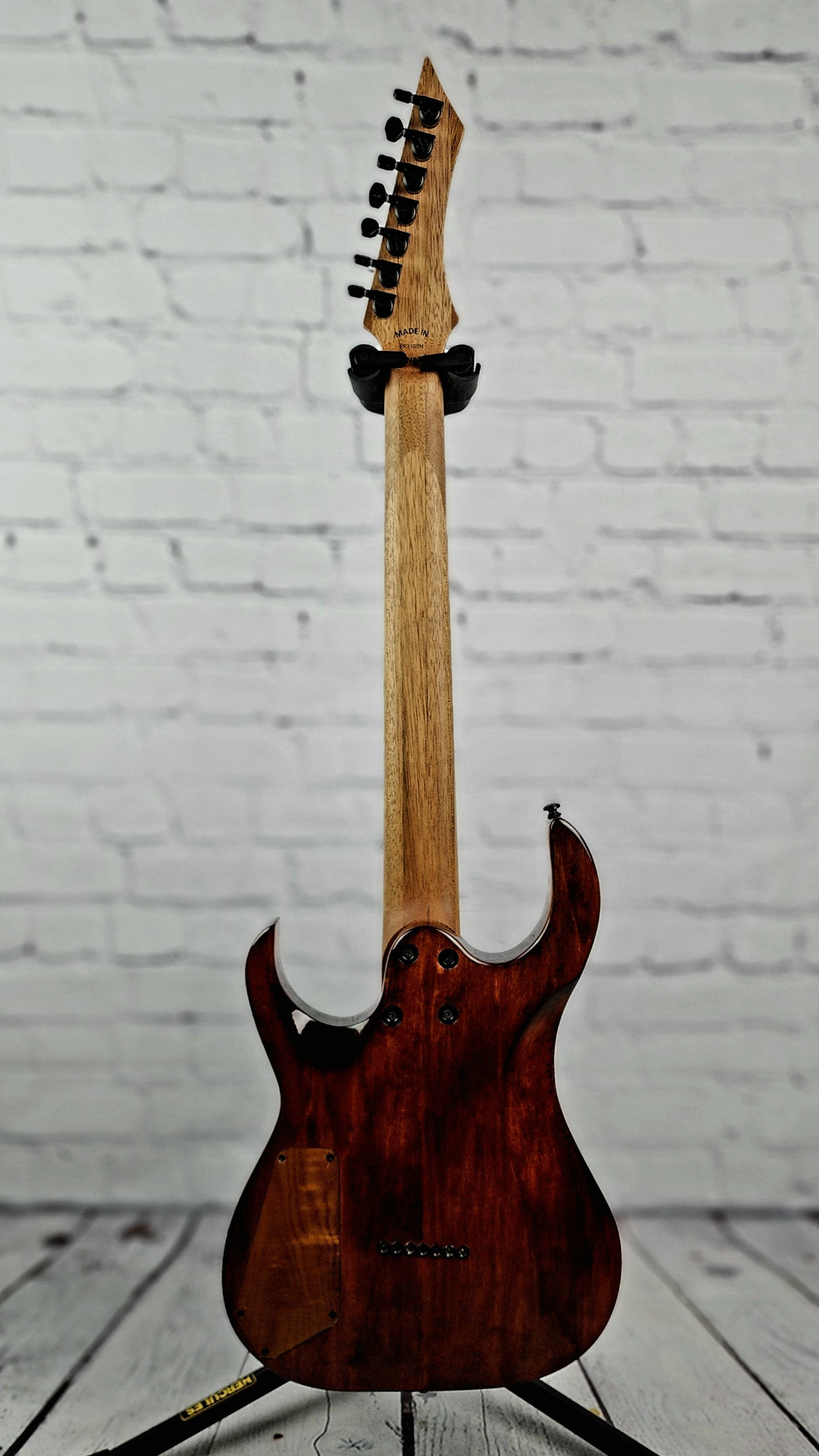 Charbonneau Guitars Scimtar 7S 7 String Electric Guitar Purple Burl