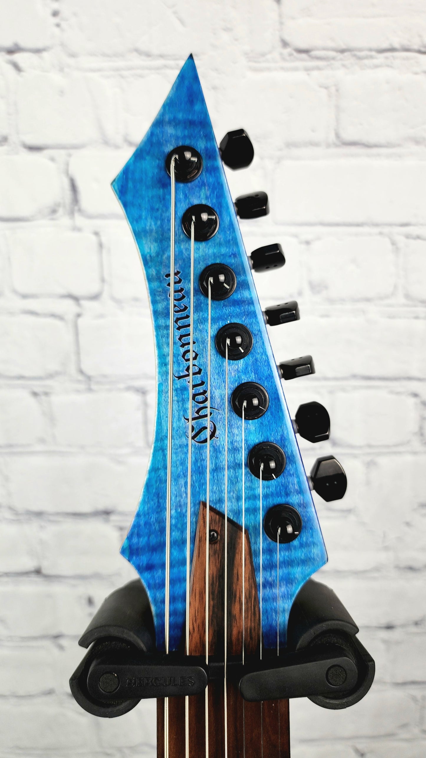 Charbonneau Guitars Scimtar 7S 7 String Electric Guitar Blue Denim