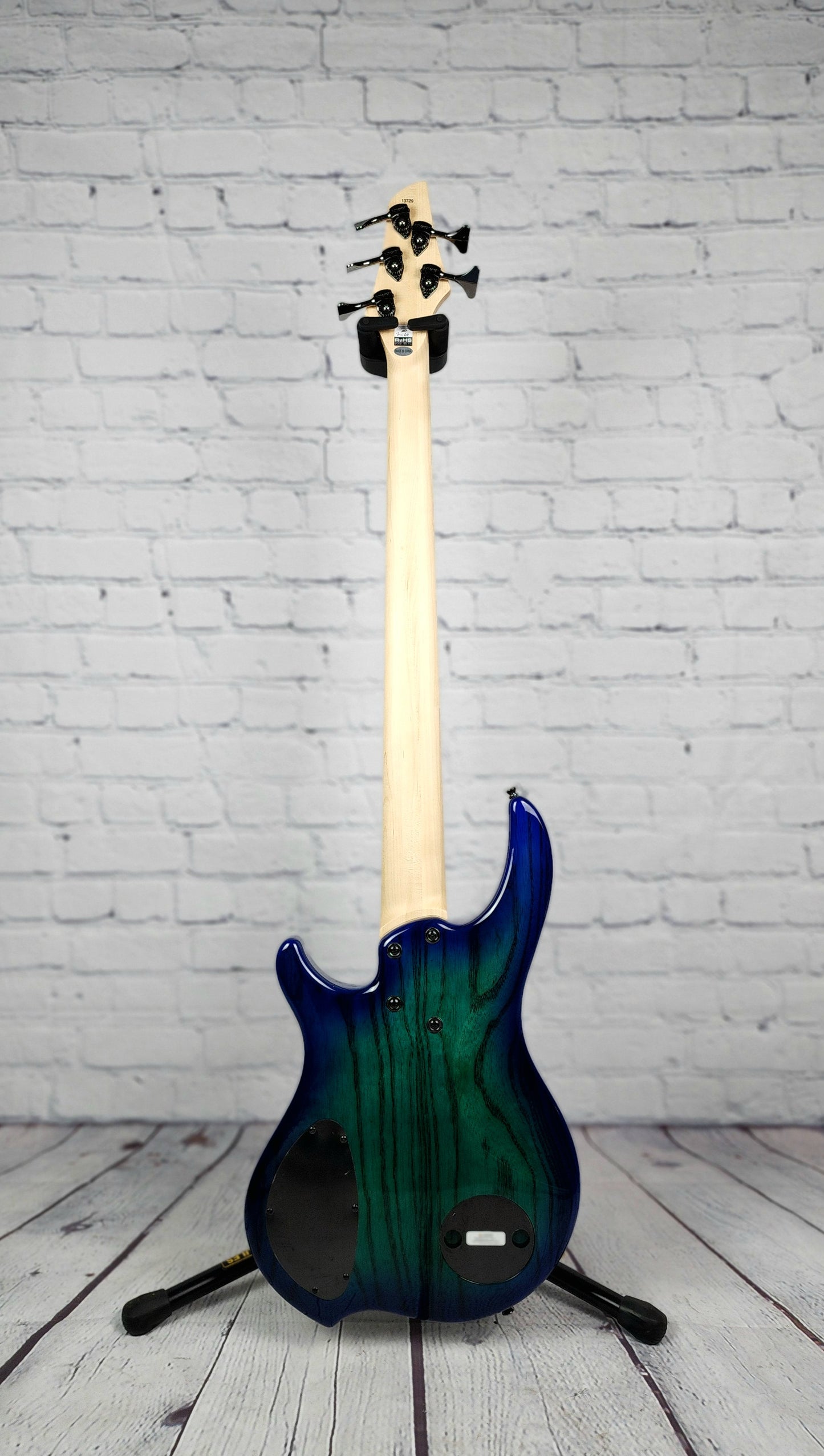 Dingwall Combustion 5 String Multiscale Bass Whalepoolburst Quilt Maple