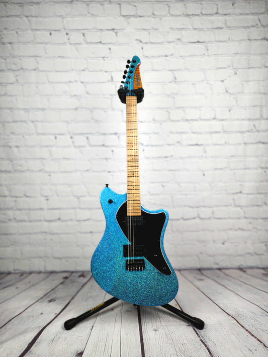 Balaguer Guitars USA Series Espada Gloss Ocean Sparkle Roasted Maple