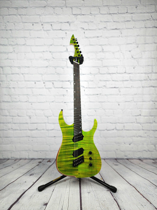 Ormsby Guitars Hypemachine Factory Standard H3 NAMM 6 String Electric Guitar Lime