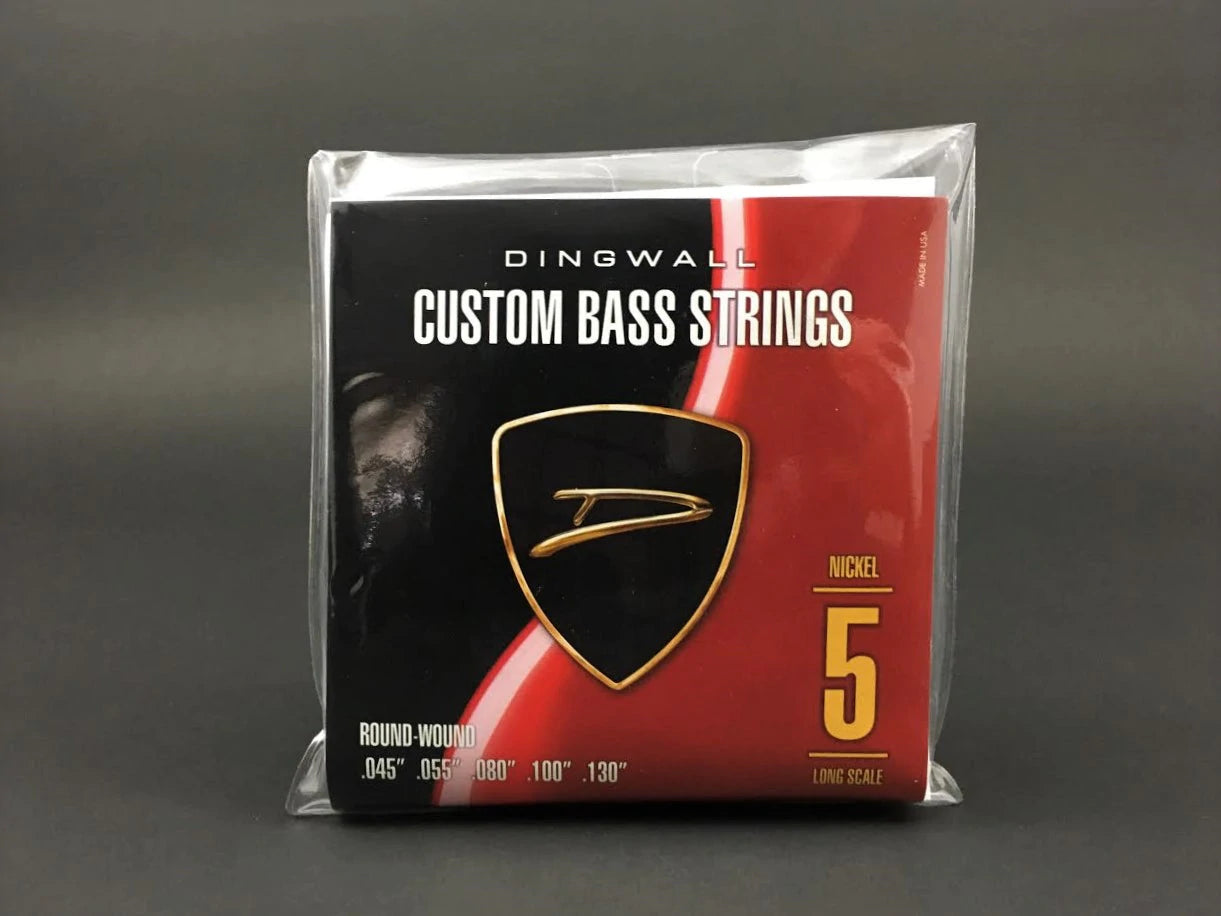 Dingwall Long Scale 5 String Bass Nickel Plated Strings 45-130