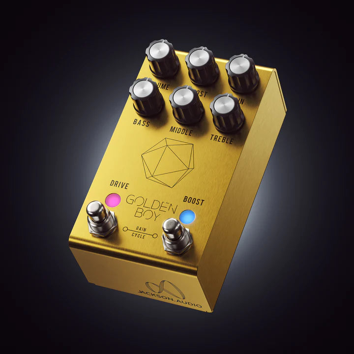 Jackson Audio The Golden Boy Transparent Overdrive Pedal Joey Landreth Signature
