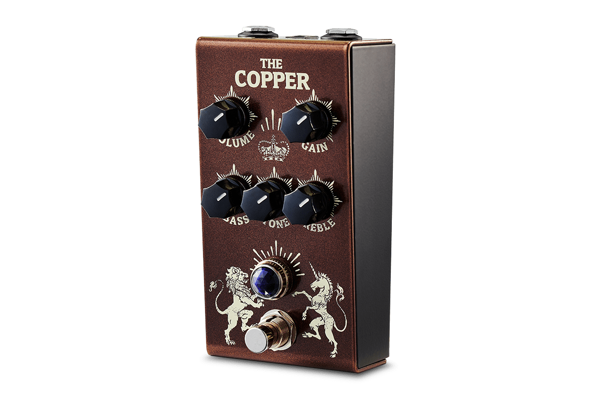 Victory Amplification V1 The Copper Stomp Box Pedal Preamp