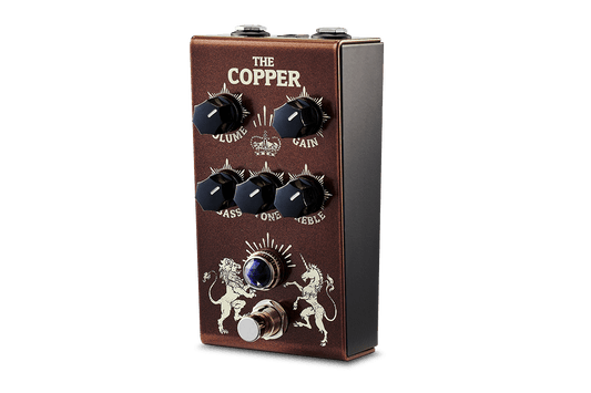 Victory Amplification V1 The Copper Stomp Box Pedal Preamp