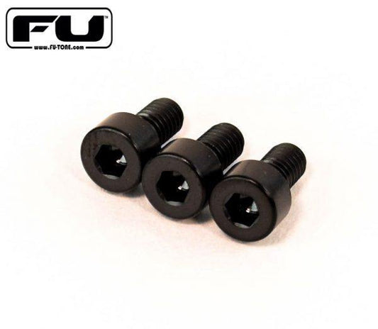 FU-Tone Floyd Rose Nut Clamp Screws (3) Black Titanium - Guitar Brando