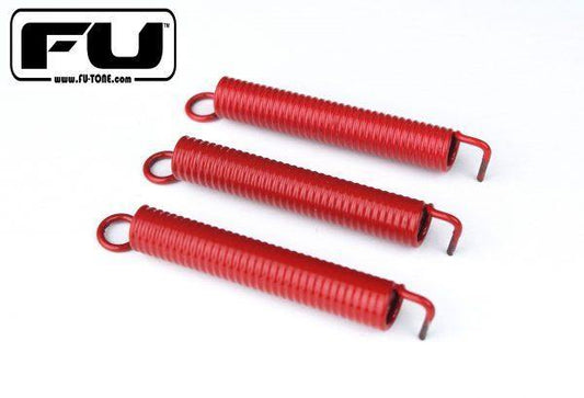 FU-Tone Noiseless Tremolo Springs (3) Red Heavy Duty - Guitar Brando