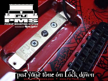 FU-Tone PMS (Pickup Mounting System) Brass - Guitar Brando