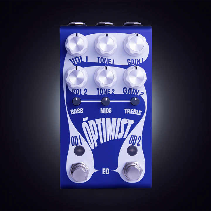 Jackson Audio Optimist Dual Overdrive Pedal Cory Wong Signature Warp Graphic