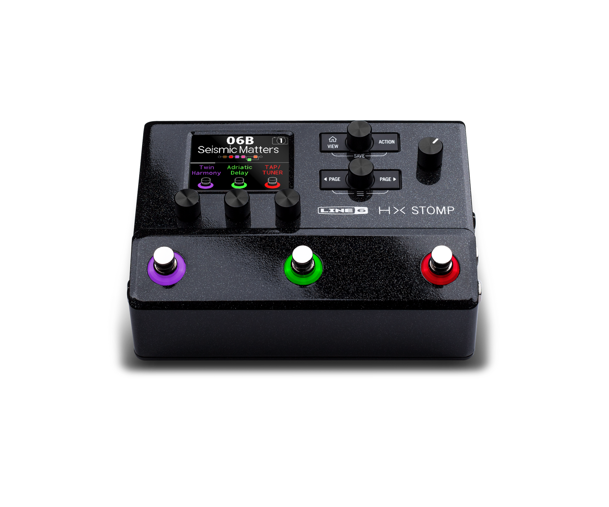 Line 6 HX Stomp Modeling Pedal Black Amp Simulator Multi Effects – Guitar  Brando