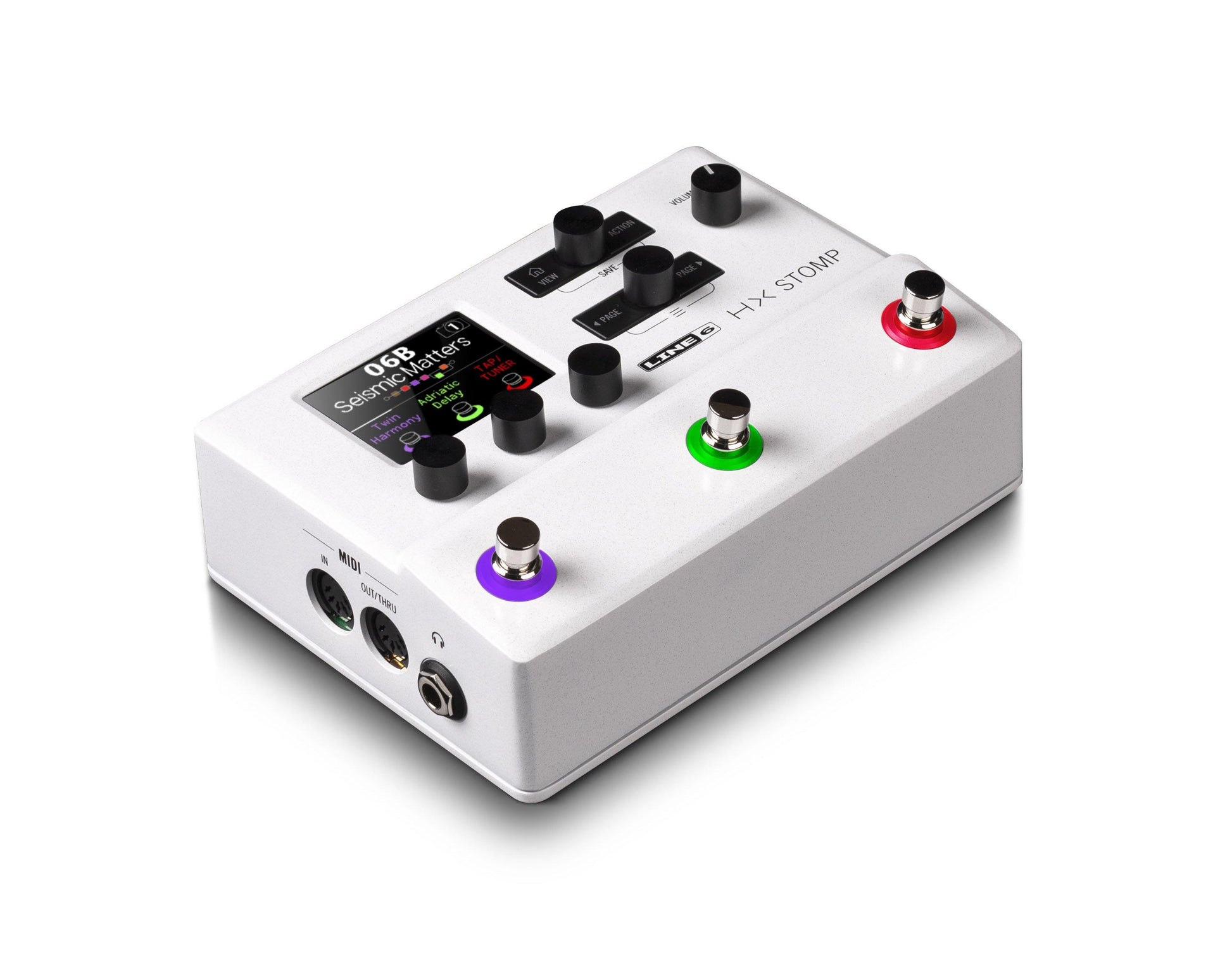 Line 6 HX Stomp Pedal Limited Edition White - Guitar Brando