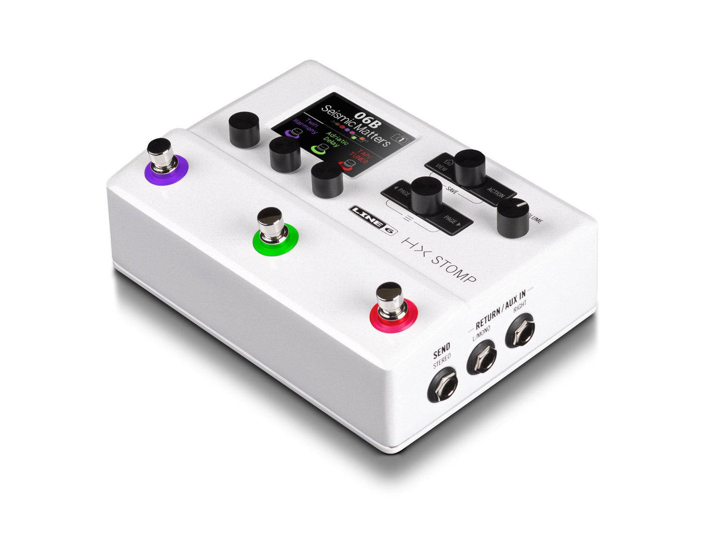Line 6 HX Stomp Pedal Limited Edition White - Guitar Brando