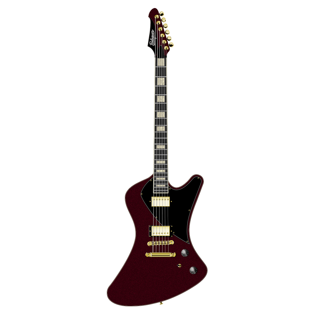 Balaguer Hyperion Deluxe Select Gloss Ichor Red - Guitar Brando