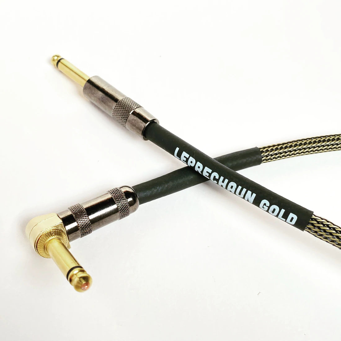 Leprechaun Gold Premium Instrument Cable Carbon Gold