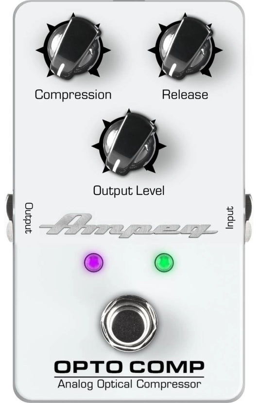 Ampeg Opto Comp Bass Analog Optical Compressor Pedal