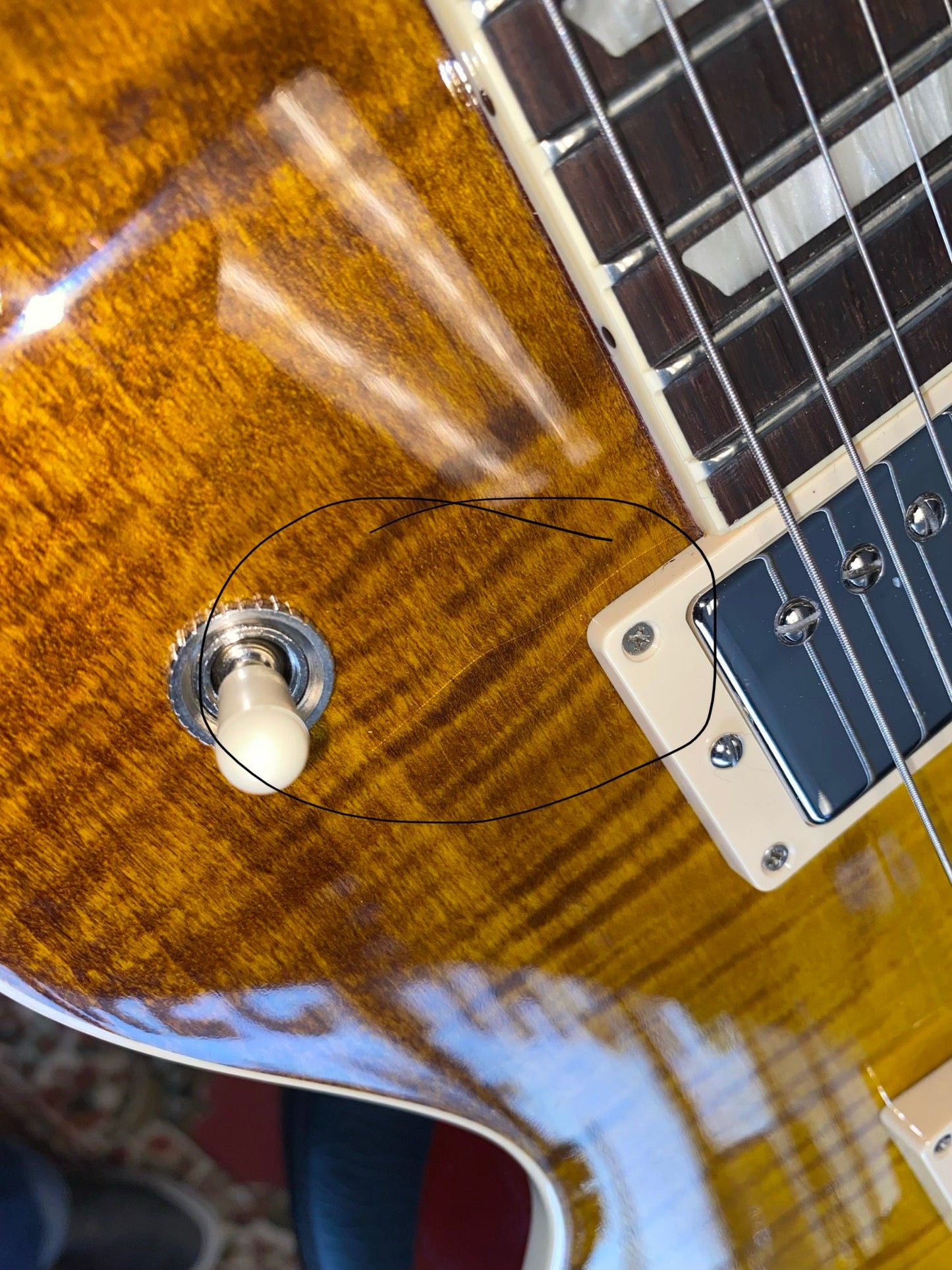 DEMO Heritage Guitars H-150 Standard DLB Singlecut Electric Guitar Dirty Lemon Burst