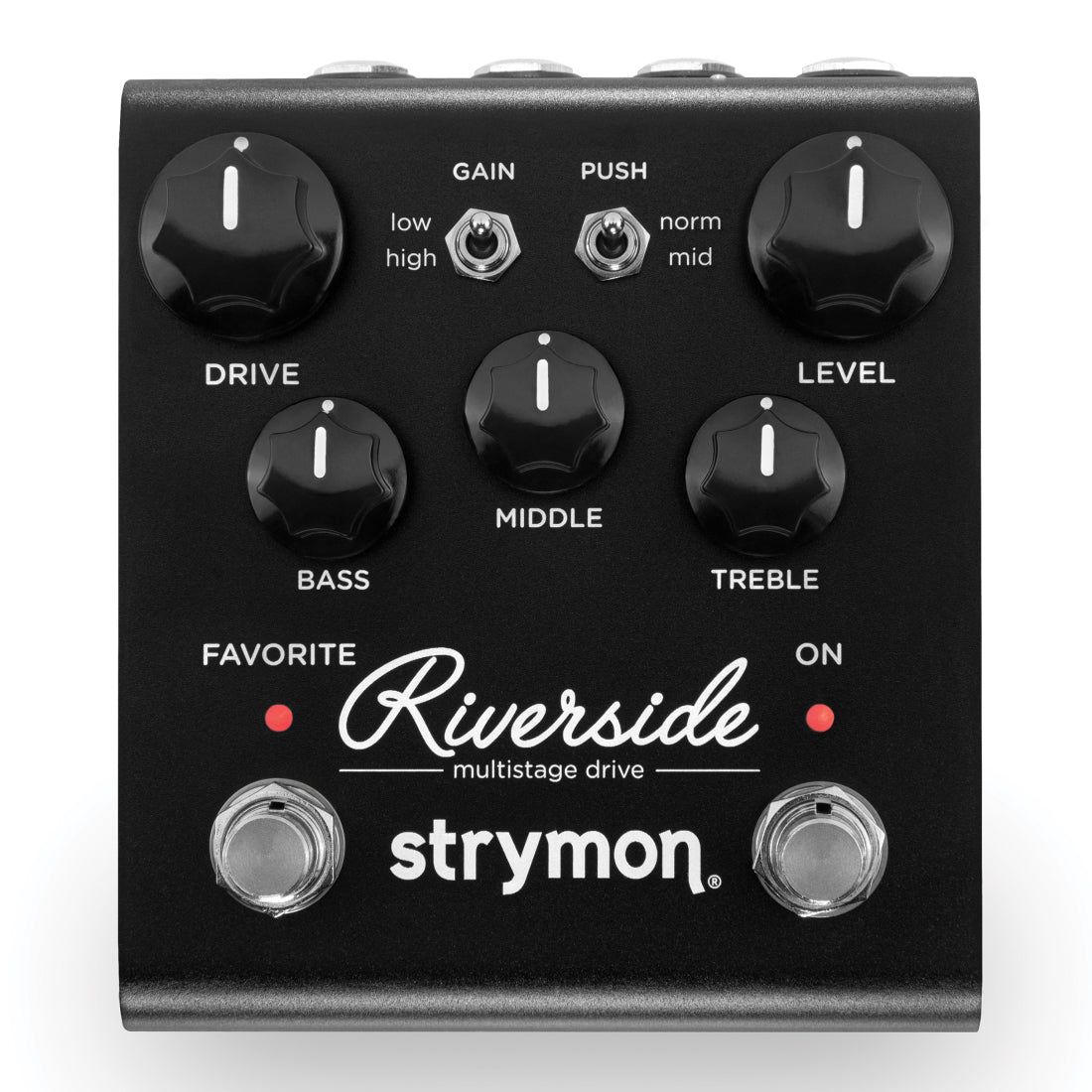 Strymon Riverside Multistage Overdrive Pedal Midnight Edition