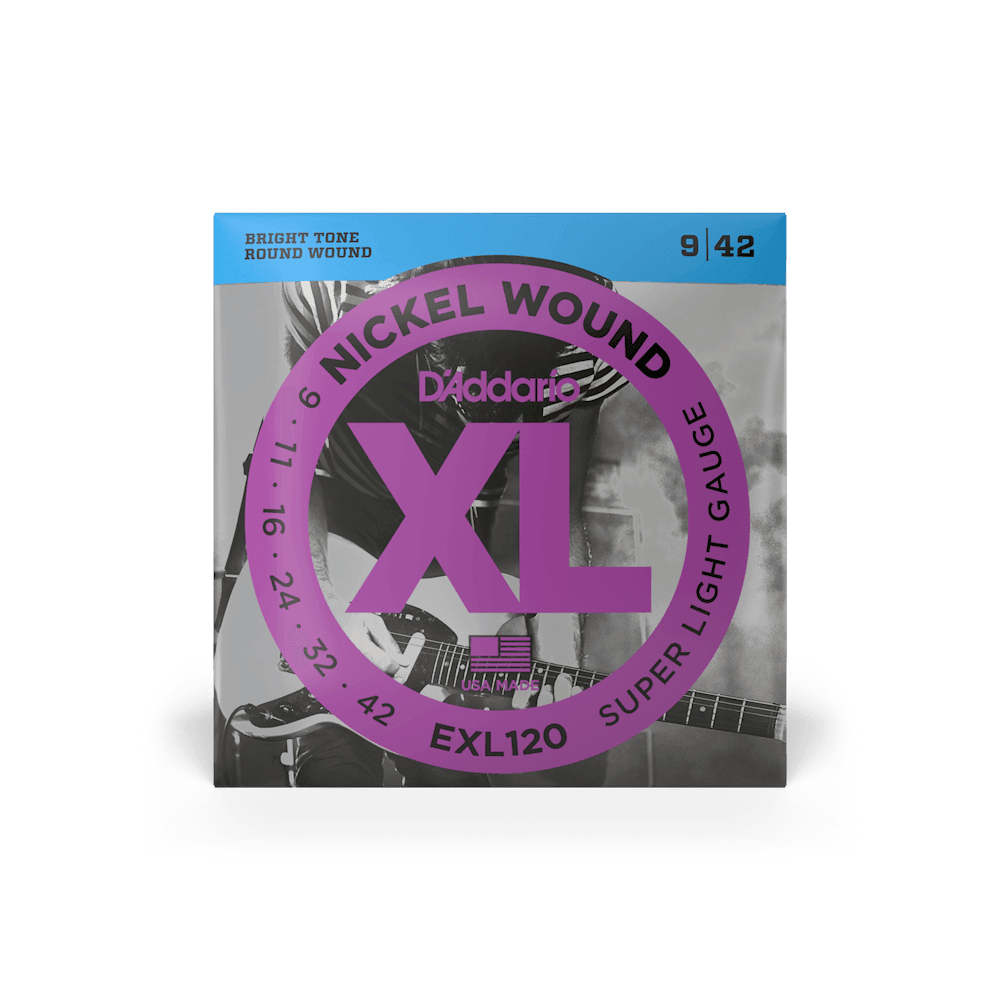 D'Addario XL Electric Guitar Strings - Guitar Brando