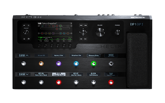 USED Line 6 Helix Floor Mint (Stickers Still On)