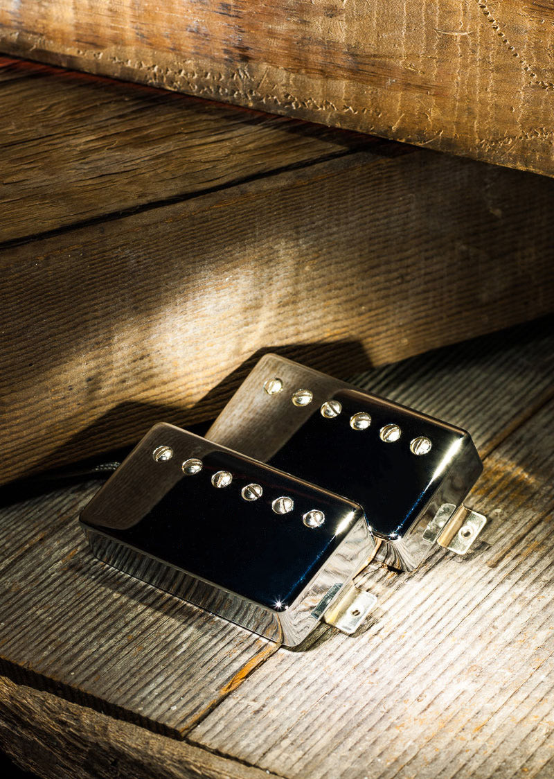 Lollar Pickups Imperial Humbucker SET Nickel Covers 4 Wire