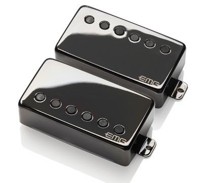 EMG Pickups James Hetfield "Het Set" Active Humbucker Set Black Chrome